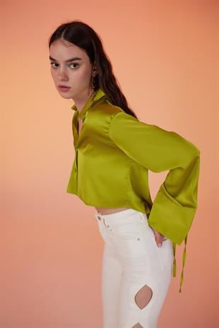 Silky Shirt Green