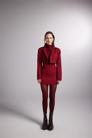 Panky Jacket Burgundy