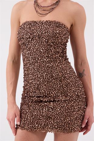 Genesis Dress Brown