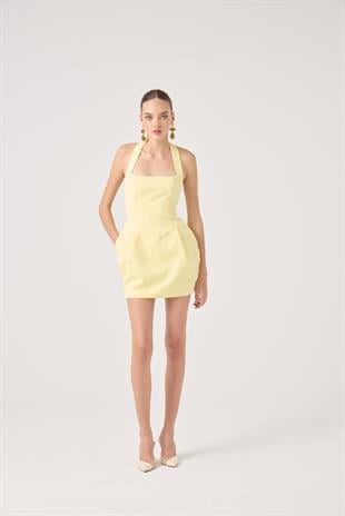 Yerry Dress Yellow