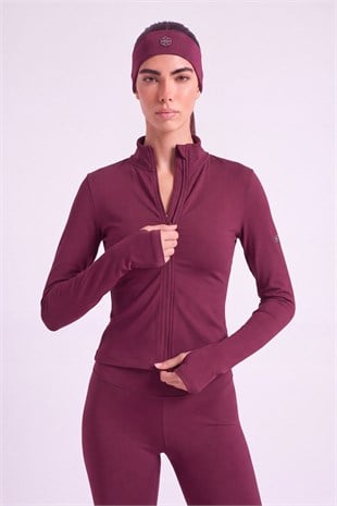 Fabiola Jacket Burgundy