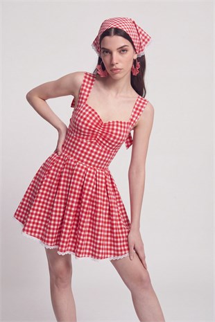 Gabriela Dress Red
