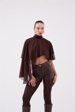 Bena Blouse Brown