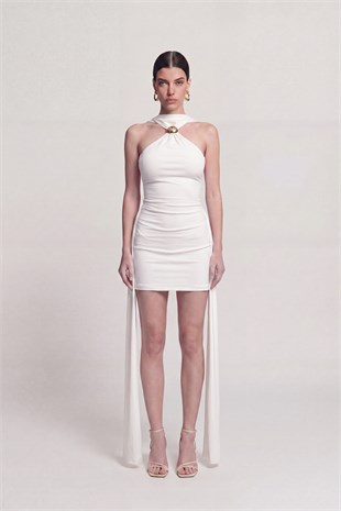 Lilian Dress White