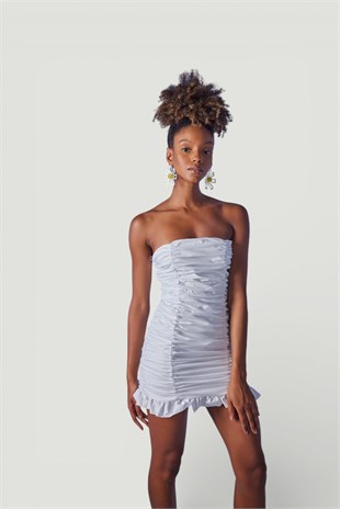 Carla Dress White
