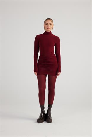 Tami Dress Claret Red