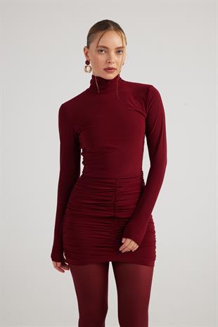 Tami Dress Claret Red