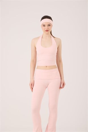 Boyundan Askılı Ellen Büstiyer Pembe