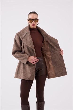 Desiree Coat Brown