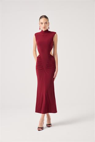 Zuzana Dress Burgundy