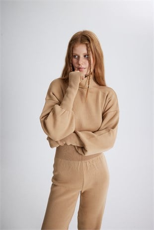 Alt Üst Triko Thinky Takım Camel