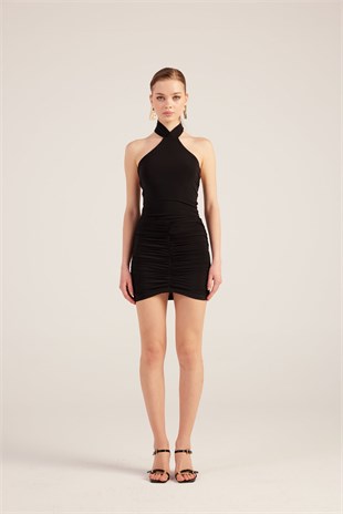 Perla Dress Black