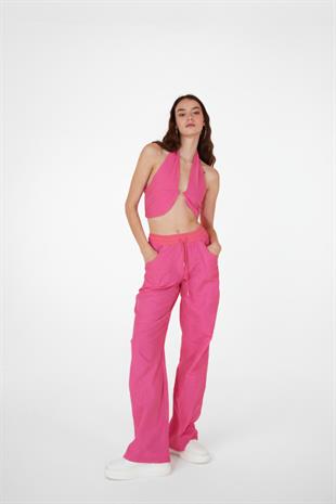 Rise Trousers Pink