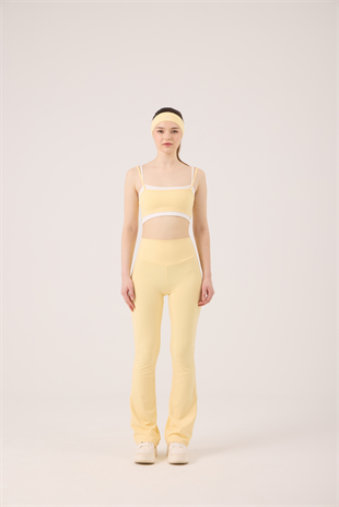 Çift Katlı Askılı Fabiola Büstiyer Sarı