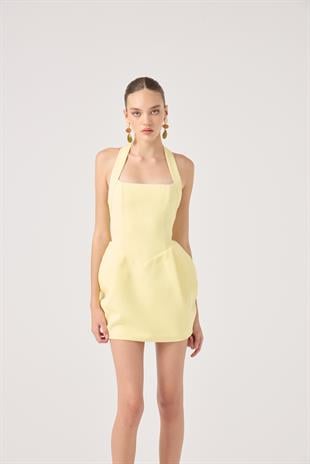 Yerry Dress Yellow