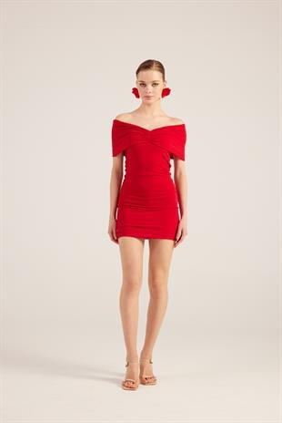 Muse Dress Red