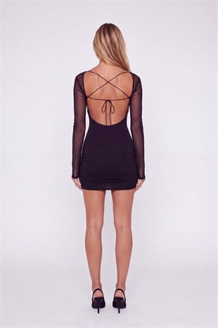 Lunar Dress Black