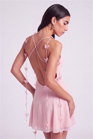 Melanie Elbise Pembe