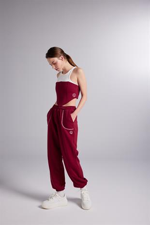 Rhode Sweatpants Claret Red