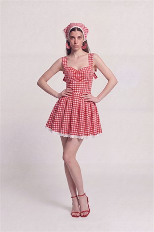 Gabriela Dress Red