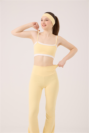 Çift Katlı Askılı Fabiola Büstiyer Sarı