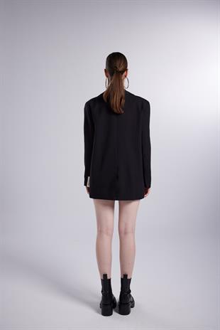 Panky Blazer Ceket Siyah