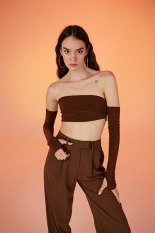 Noir Blouse Brown