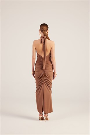 Marie Dress Brown