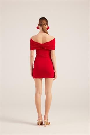 Muse Dress Red