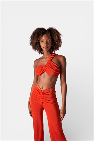 Beatrice Crop Orange