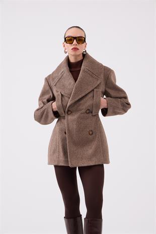 Desiree Coat Brown