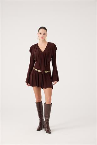 Yolanthe Dress Brown