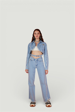 Biana Jean Trousers Blue