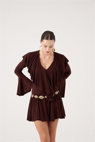 Yolanthe Dress Brown