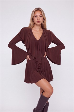 Yolanthe Dress Brown
