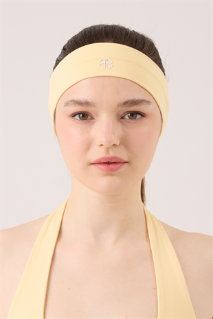 Holly Saç Bandı Sarı- Pembe Set