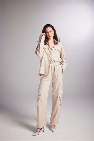 Julia Trousers Beige
