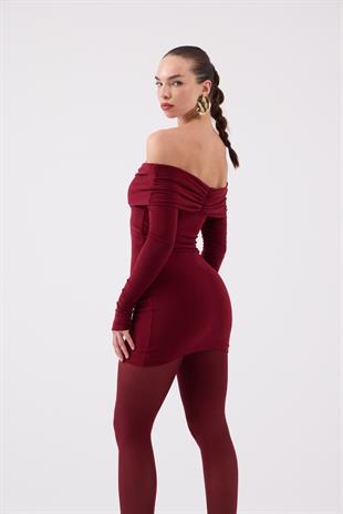Dreamer Dress Burgundy