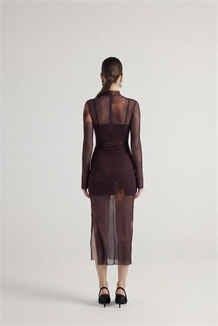 Kamille Dress Brown