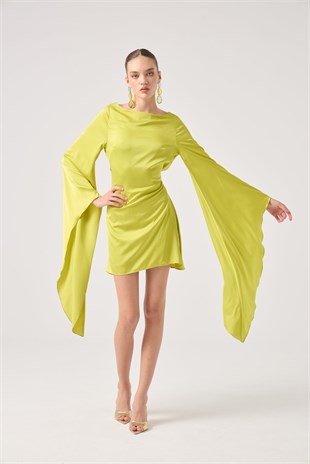 Halle Dress Green