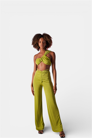 Beatrice Crop Green