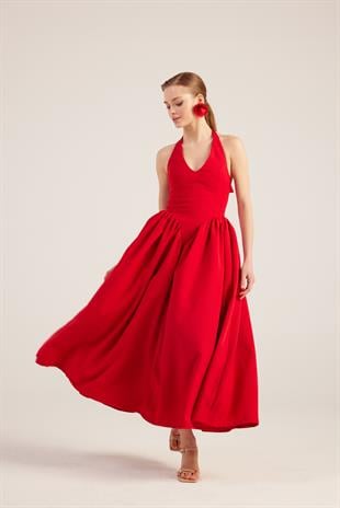 Ophelia Dress Red