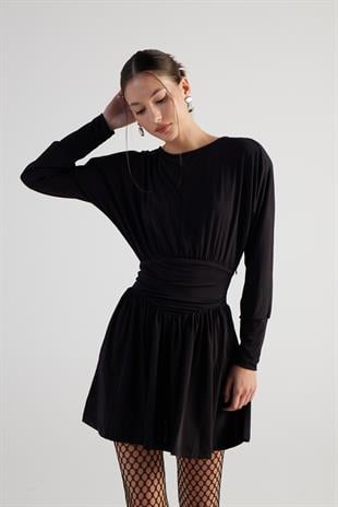 Jade Dress Black