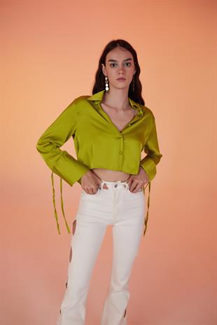 Silky Shirt Green