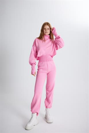 Alt Üst Triko Thinky Takım Pembe