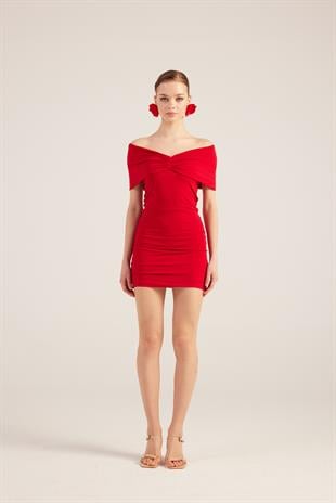 Muse Dress Red