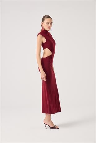 Zuzana Dress Burgundy