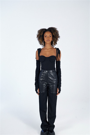 Fabio Trousers Black