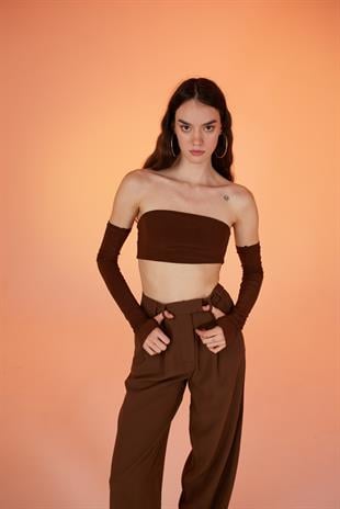 Noir Blouse Brown