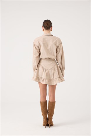 Ashley Dress Beige